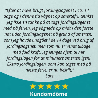 Svensk kundeanmeldelse om jordingslagen med fem gule stjerner