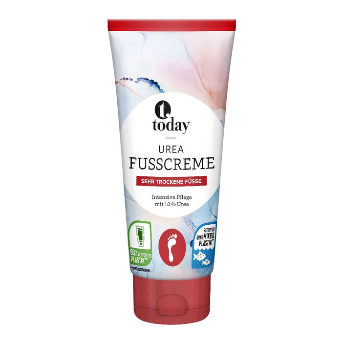 Today urea fodcreme i tube med rød hætte
