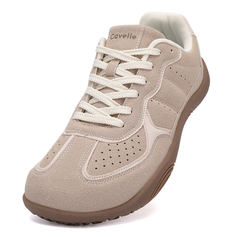 Cavelle Fusion Urban barfodssko i sand/beige set skråt forfra
