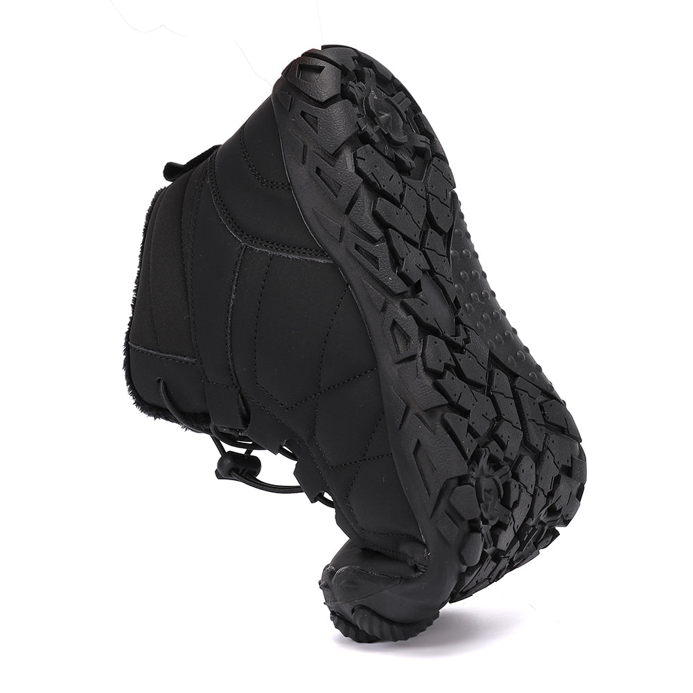 Barfodssko Polar Flex, vandafvisende, forede Sort