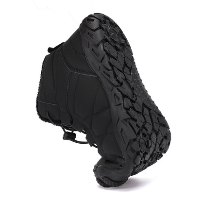 Barfodssko Polar Flex, vandafvisende, forede Sort