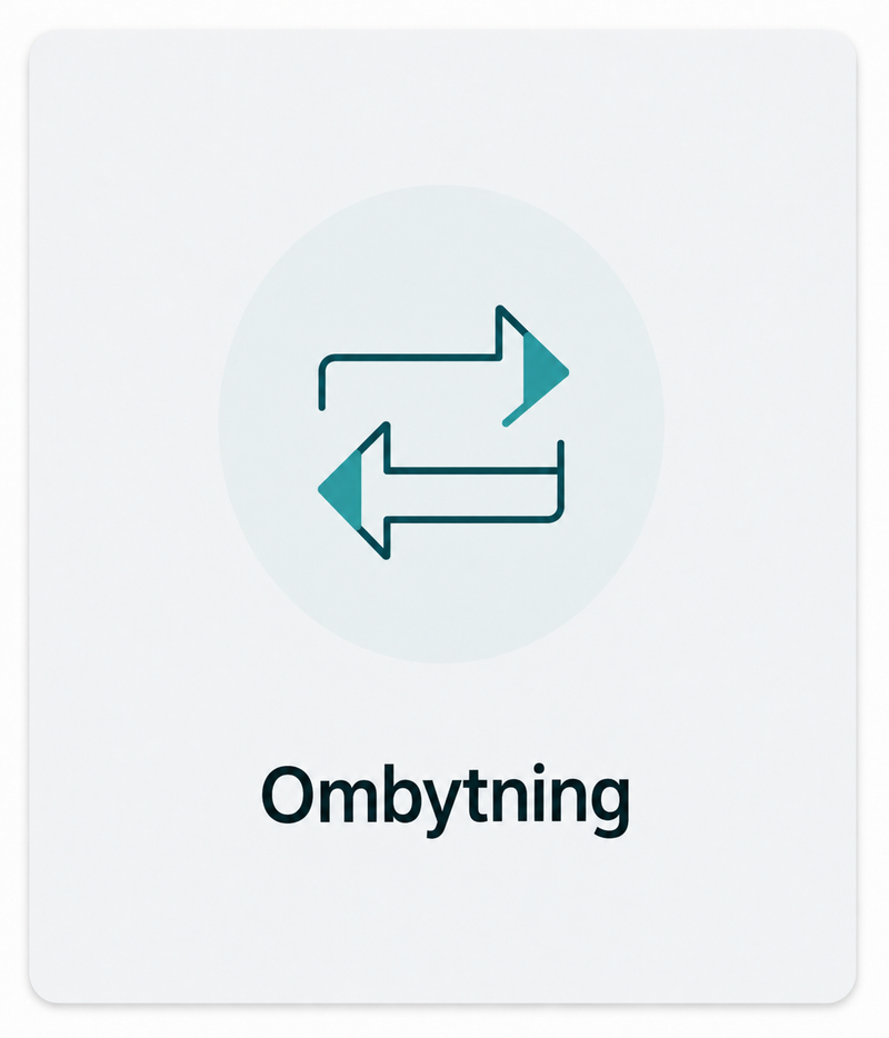 Ombytning